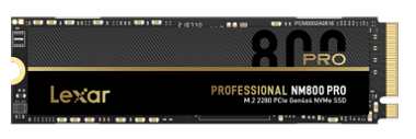 Lexar® Professional Nm800pro M.2 2280 Pcie Gen4x4 Nvme Ssd Lexar® Professional Nm800pro M.2 2280 Pcie Gen4x4 Nvme Ssd