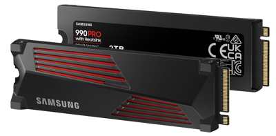 Samsung 990 PRO NVMe PCIe Up to 4TB SSD with V-NAND and Own Controller - StorageNewsletter