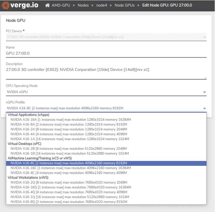 Verge.io Vgpu Verge.io Vgpu