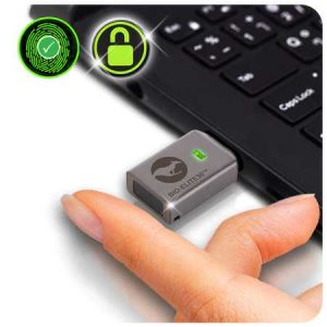 Kanguru Defender Bio Elite30 Fingerprint Hardware Encrypted Flash Drive Fingerprint Security