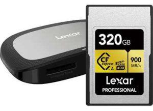 Lexar announced a new CFexpress USB 3.2 Gen 2×2 Type B memory card