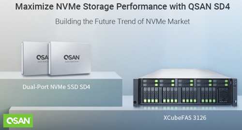Dual outlet port nvme