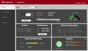Transcend Scopepro Ssd 2301