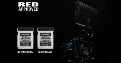 Nextorage Cfexpress Type B Memory Card Certified Red Digital Cinema