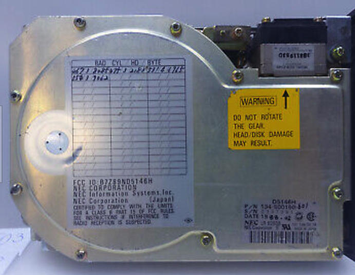 Nec Hdd