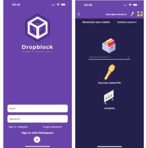 Dropblock Mobile App Android