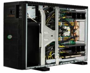 Supermicro Liquid Cooled Ai Development Platform Sys 751ge Tnrt Nv1 Angle Open