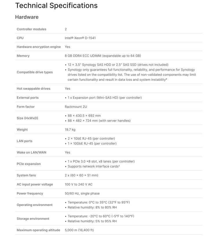 Synology Sa3400d Spectabl P1 Synology Sa3400d Spectabl P1