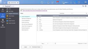 Qnap Delegated Administration Zfs Based Quts Hero H5.1.0