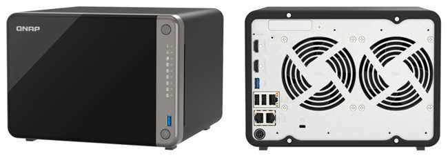 Qnap Nas Ts Ai642 Frente e verso