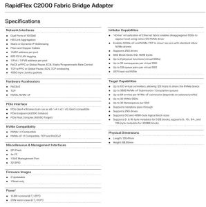 Wdc Rapidflex C2000 Fabric Bridge Adapter Spectabl