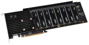 Sonnet M2 8x4 Slilent Gen4 Pcie Card No Heatsink W Ssds