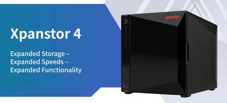 ASUSTOR Launches 4-Bay XPANSTOR 4 NAS - eTeknix