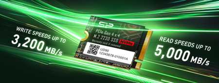 Silicon Power 1TB UD90 2230 NVMe PCIe 4.0 M.2 Internal SSD