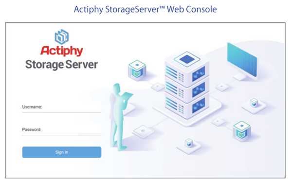 Actiphy Storageserver Scheme