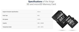 Flexxon Xsign Sd Microsd Specs