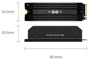 Sp Xpower Xs80 Pcie Gen5 Ssd 3