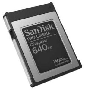 Sandisk Pro Cinema Cfexpress Type B Card 1