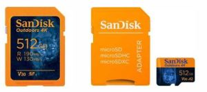 Sandisk Outdoors Sd Microsd Cards