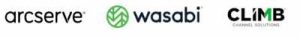 Arcserve Wasabi Climb Logos