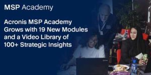 Acronis Msp Academy2