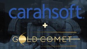 Carahsoft Gold Comet Logos