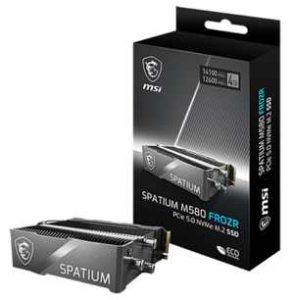 Msi Spatium M580 Frozr Ssd 2