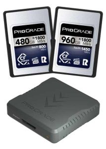 Cfexpress 4.0 Type A Vpg200 Memory Cards And Usb 4.0 Reader