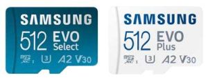 Samsung Evo Select 512 Microsd Cards Intro