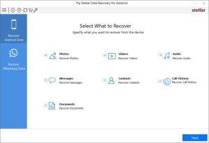 Stellar Releases Its Data Recovery Software For Android Screen1