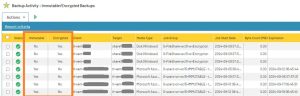 Bocada Immutable Backup And Encrypted Data Reporting