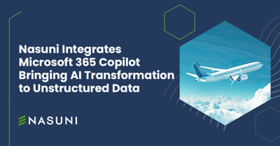 Nasuni Integrates Microsoft 365 Copilot Nasuni Integrates Microsoft 365 Copilot