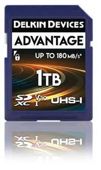 Delkin Consumer Website 2023 Product Category Sd Advantage 180