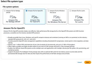 Amazon Fsx Intelligent Tiering Storage Class For Fsx For Openzfs F3