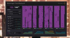 Blackmagic Cloud Backup 8 Monitoring