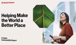 Hitachi Vantara Releases Fy2024 Sustainability Report