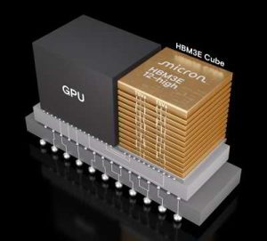 Micron Hbm3e Cube 12 High Left Black