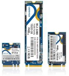Cervoz Industrial M.2 Nvme Ssds