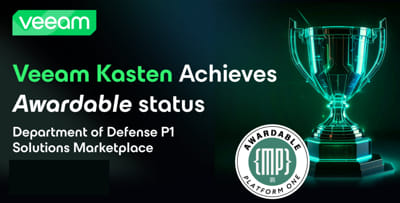 Department Of Defense Assesses Veeam Kasten Awardable