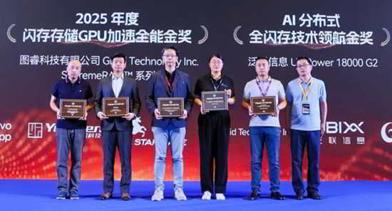 Graid Technology Wins 2025 Flash Memory Gpu Acceleration All In One Gold