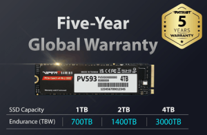 Patriot Memory Launches Pv593 Gen5 Ssd 5