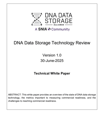 Snia Dna Data Storage Technology Review V1.0 Cover