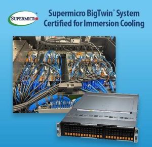Supermicro Bigtwin Immersion Cooling