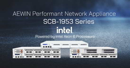 Aewin Scb 1953 Series High Performance Network Appliances Powered Intel Xeon 6
