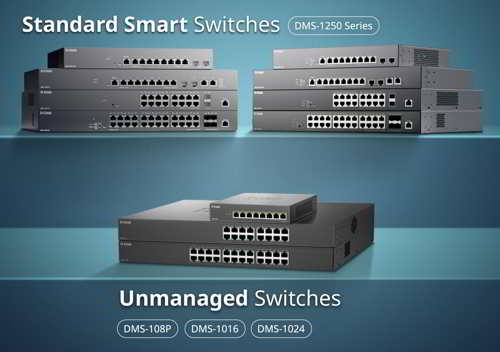D Link Unveils 2 5g Multi Gigabit Switches For Versatile Edge Connectivity