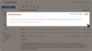 Synology Ai Updates To Office Suite 1