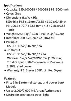 Adata Sr800 Magnetic Power Bank Ssd Spectab Adata Sr800 Magnetic Power Bank Ssd Spectab