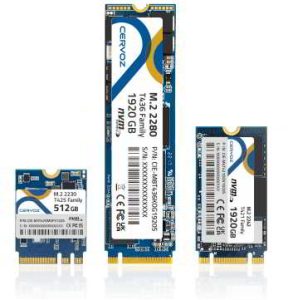 Cervoz Ssd M.2 Products