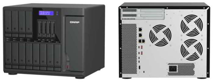 Qnap Tvs Aih1688atx Nas Frontandrear Qnap Tvs Aih1688atx Nas Frontandrear