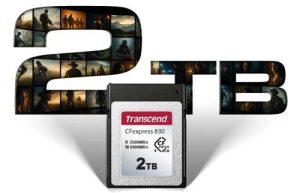 Transcend Cfexpress 830 Type B Memory Card Intro